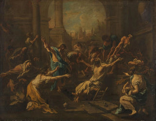 The Resurrection of Lazarus - Alessandro Magnasco — artwork view
