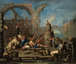 La Pie apprivoisée - Alessandro Magnasco — artwork view