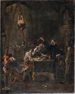 Scene of torture - Alessandro Magnasco — artwork view
