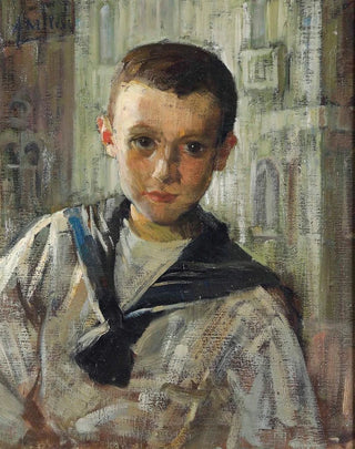 Portrait of Giorgio, son of Angelo Balbi - Alessandro Milesi — artwork view