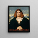 Portrait of a Young Man - Alessandro Oliverio — framed artwork on a wall