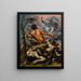 Cain and Abel - Alessandro Rosi — framed artwork on a wall