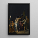 Reproduction of the painting Christ attached to the column - Alessandro Turchi