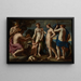 The Judgment of Paris - Alessandro Turchi — framed artwork on a wall