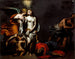 Sainte Agnès protégée par un ange - Alessandro Turchi — artwork view