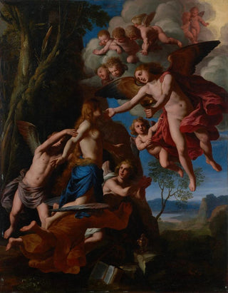 La Communion de la Madeleine - Alessandro Turchi — artwork view
