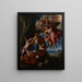La Communion de la Madeleine - Alessandro Turchi — framed artwork on a wall