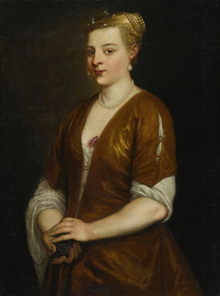 Portrait of a Lady - Alessandro Varotari — artwork view