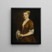Portrait of a Lady - Alessandro Varotari — framed artwork on a wall