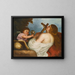La Madeleine pénitente - Alessandro Varotari — framed artwork on a wall
