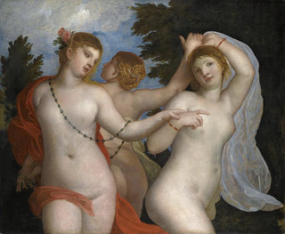 Les Trois Grâces - Alessandro Varotari — artwork view