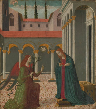 L'Annonciation - Alesso di Benozzo — artwork view