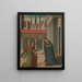 L'Annonciation - Alesso di Benozzo — framed artwork on a wall
