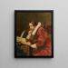 The Scholar Knight - Alex De Andreis — framed artwork on a wall