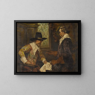 The Message - Alex De Andreis — framed artwork on a wall