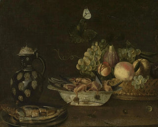 Still life with a herring - Alexander Adriaenssen — artwork view