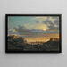 South Ukraine Landscape - Alexander Alexandrovich Kiselev — framed artwork on a wall