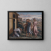 Biblical Scene III - Alexander Belopotock — framed artwork on a wall