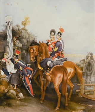 L'officier charmant - Alexander Bogdanovitch Villevalde — artwork view
