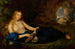 Madeleine reclining painting - Alexander Clarot — artwork view