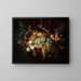 Nature morte avec des fruits et du maïs - Alexander Coosemans — framed artwork on a wall