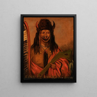 Kishkekosh - Alexander Davis Cooper — framed artwork on a wall