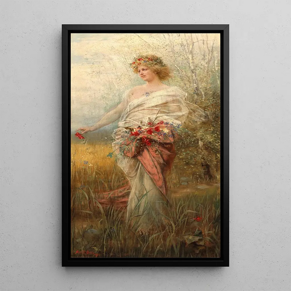 Reproduction of the painting Flore - Alexander Demetrius Goltz