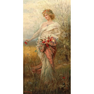 Reproduction of the painting Flore - Alexander Demetrius Goltz