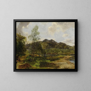 Welcome Painting - Alexander Fraser the Younger — framed artwork on a wall
