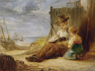 The boat model - Alexander George Fraser — artwork view