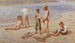 Boys bathing - Alexander Grinager — artwork view