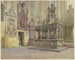 View of the tomb of Count Ludwig von Löwenstein-Wertheim and his wife Anna in the Sainte-Marie Collegiate Church of Wertheim - Alexander Gwinner — artwork view