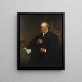 James McCosh 1811 1894 - Alexander Hay Ritchie — framed artwork on a wall
