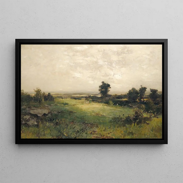 Valley of the Housatonic - Alexander Helwig Wyant — framed artwork on a wall
