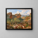 Near Arco on the edge of Lake Garda - Alexander Herrmann — framed artwork on a wall