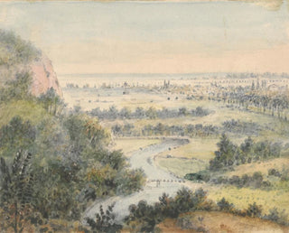 New Haven from East Rock - Alexander Jackson Davis — artwork view
