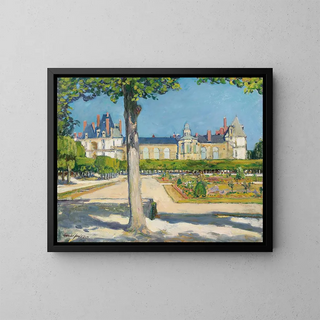 The Palace of Fontainebleau - Alexander Jamieson — framed artwork on a wall
