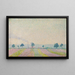 Morning Sun Painting - Alexander Kanoldt — framed artwork on a wall