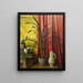Still life - Alexander Kanoldt — framed artwork on a wall