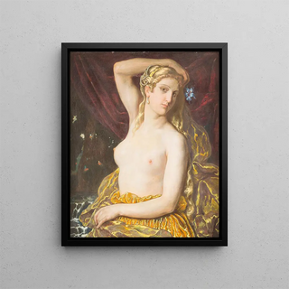 Venus - Alexander Karl Friedrich von Otterstedt — framed artwork on a wall