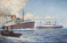 Hamburg Ship Painting - Alexander Kircher — artwork view
