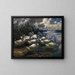 11 Morning Sun Ducks - Alexander Koester — framed artwork on a wall