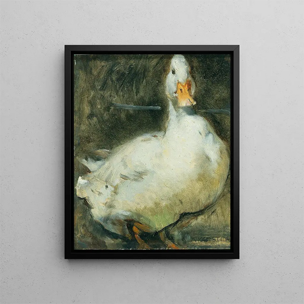 Duck - Alexander Koester — framed artwork on a wall