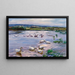 Ducks by the lake - Alexander Koester — framed artwork on a wall