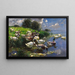 Landscape of Ducks - Alexander Koester — framed artwork on a wall