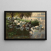 Ducks by the Lake - Alexander Koester — framed artwork on a wall