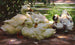 Canards au bord de l'eau - Alexander Koester — artwork view