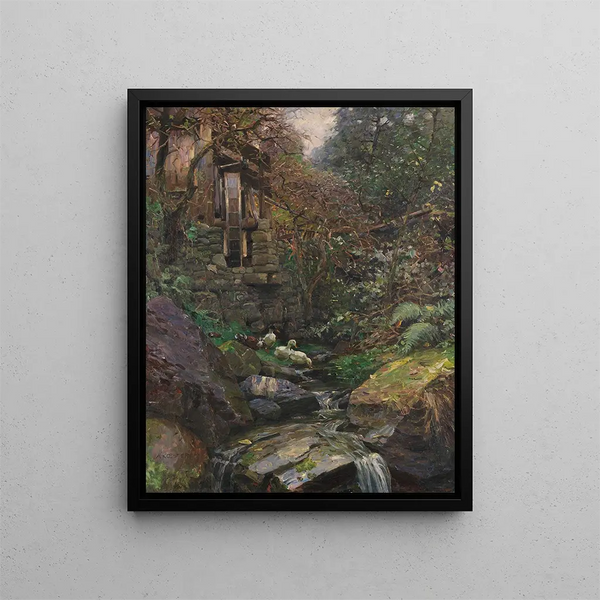 in the Mühlengrund - Alexander Koester — framed artwork on a wall