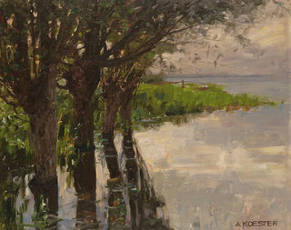 Reichenau, Weiden am See, soleil - Alexander Koester — artwork view