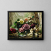 Roses on a Veil - Alexander Koester — framed artwork on a wall
